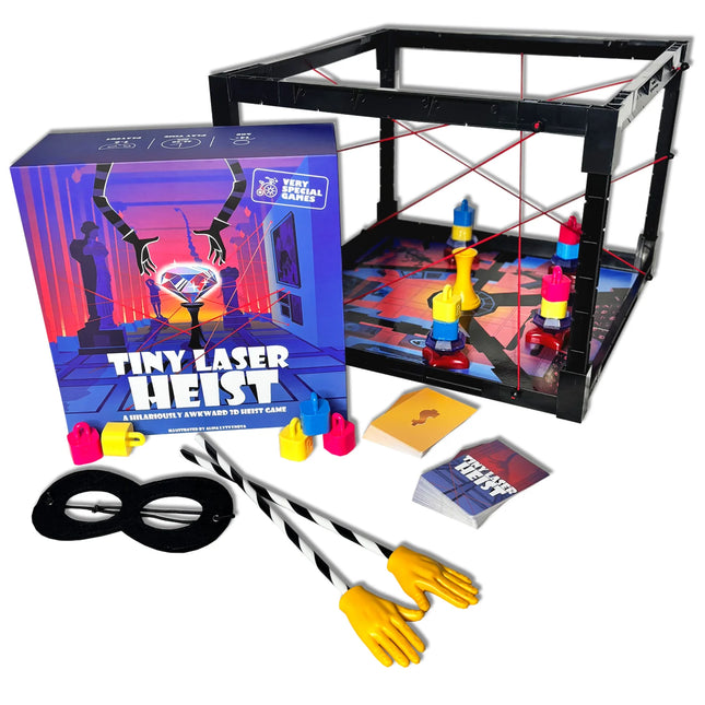Tiny Laser Heist: A Hilariously Awkward 3D Heist