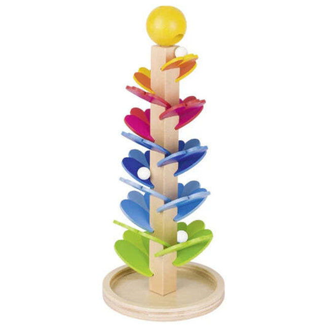 Wooden Pagoda Marble Game