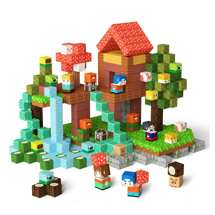 GobiDex Magnetic Cubes (Village) — 100 Piece