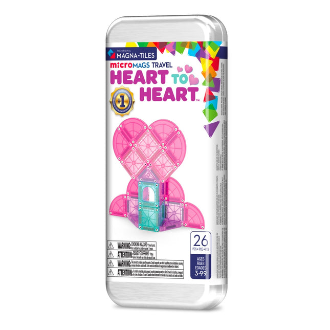 Magna-Tiles Travel Set: Heart to Heart
