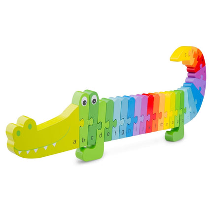 Wooden Crocodile Alphabet Puzzle