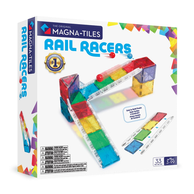 Magna-Tiles Rail Racers