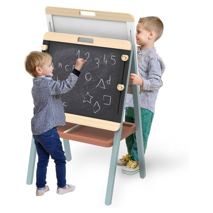 Adjustable Easel (Chalkboard and Whiteboard Combo)