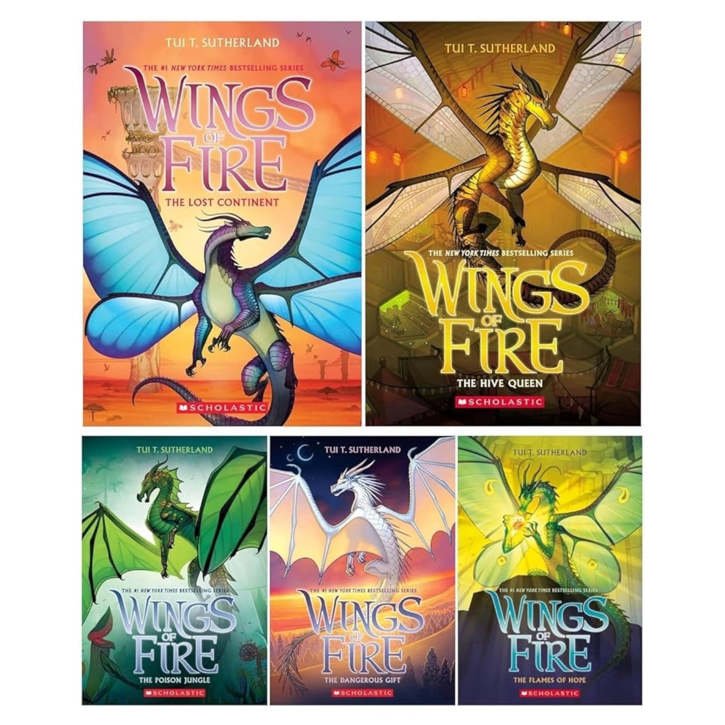 Wings of Fire: Books 11-15