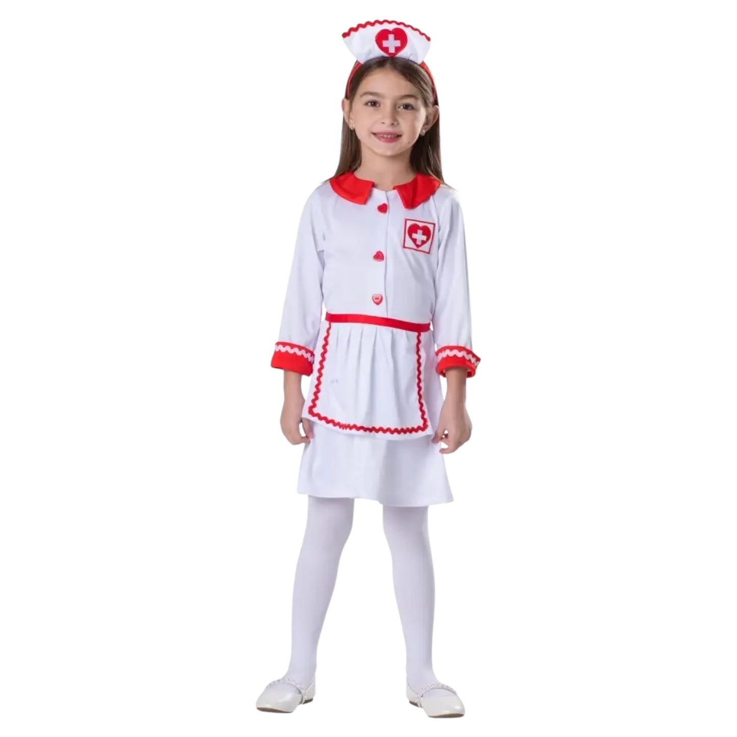 Red Cross Nurse Costume (6-10 Years)