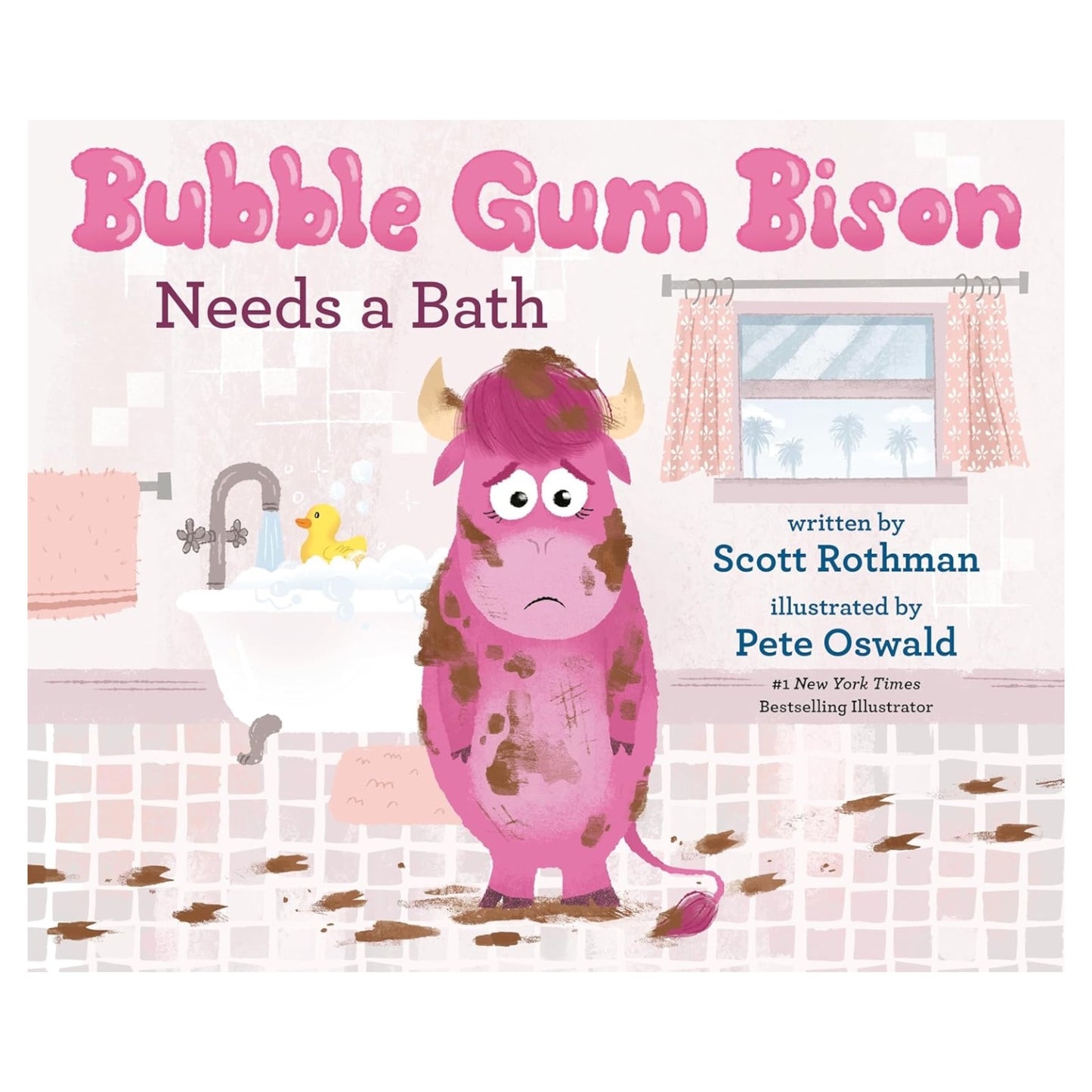 Bubble Gum Bison Needs a Bath