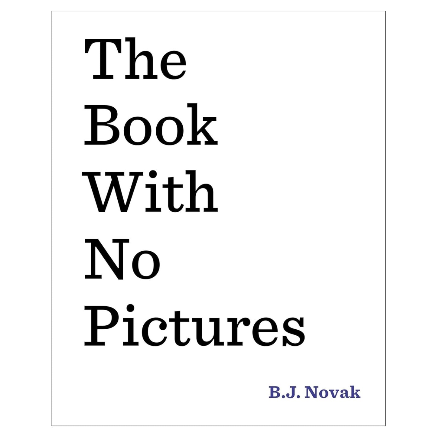 The Book With No Pictures