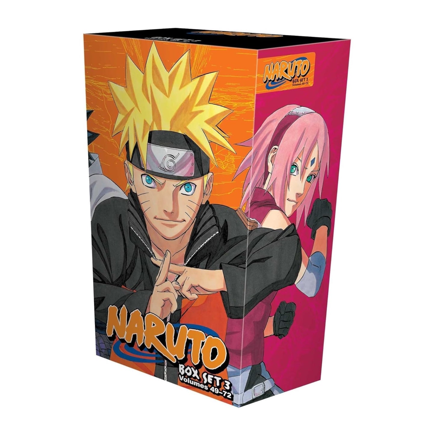 Naruto Box Set 3: Volumes 49-72