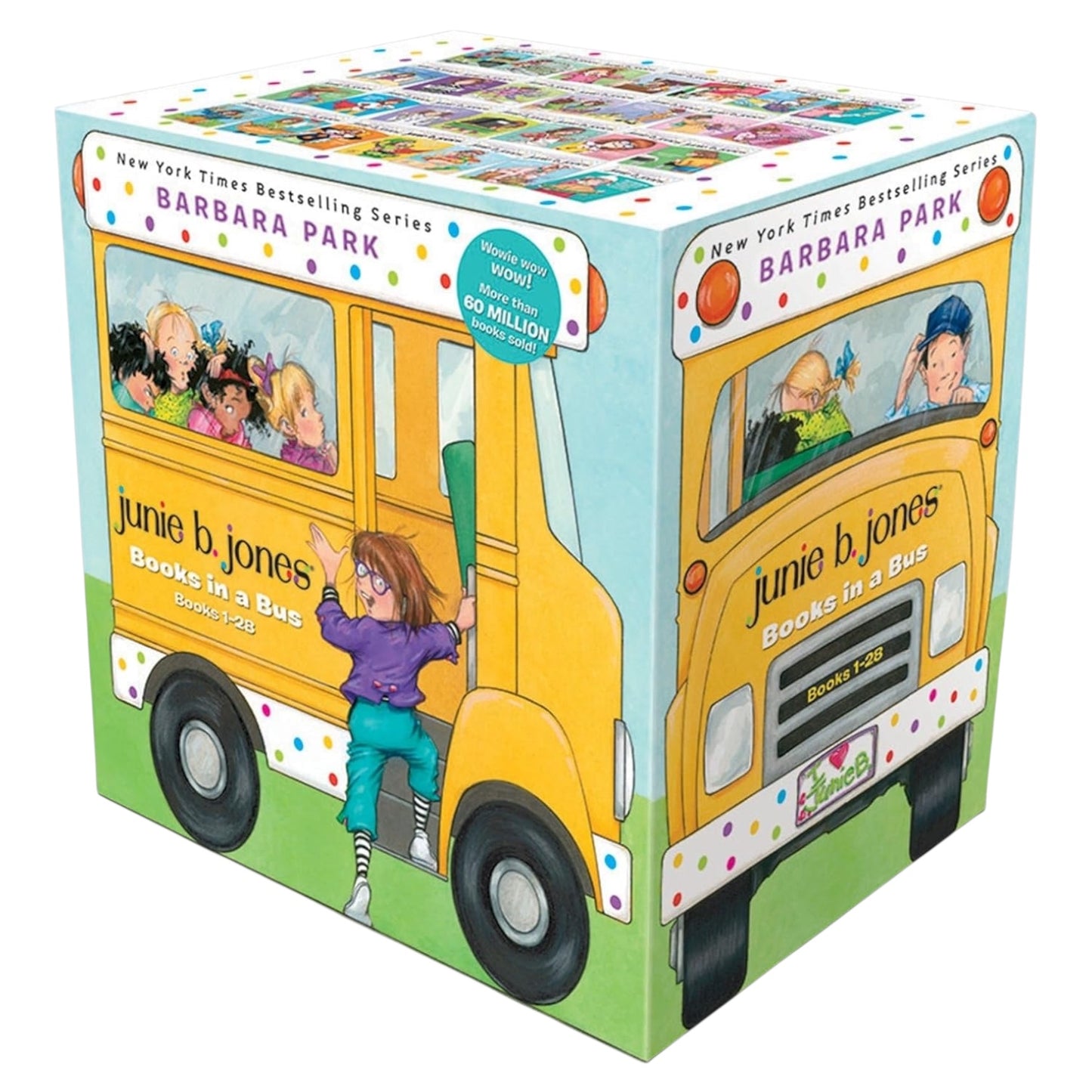 Junie B. Jones Books in a Bus 28-Book Set