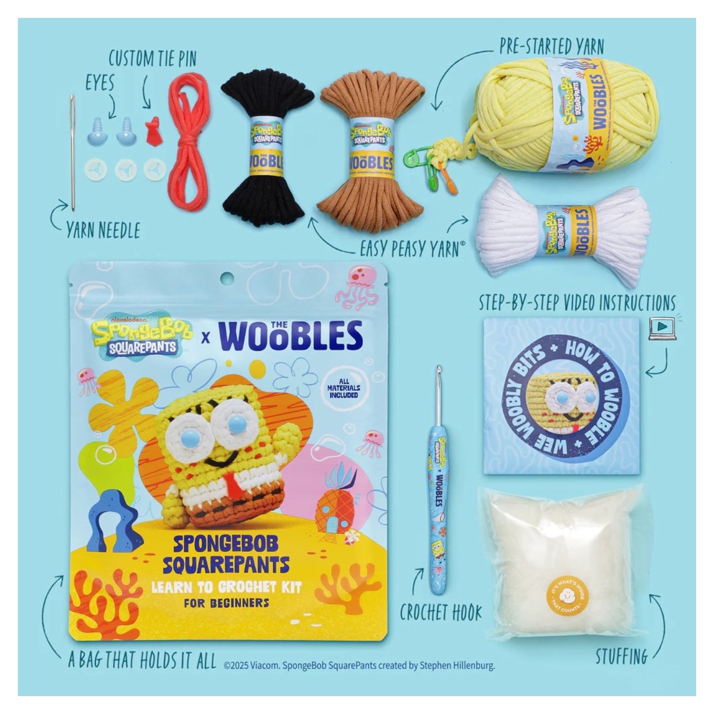 SpongeBob Crochet Kit