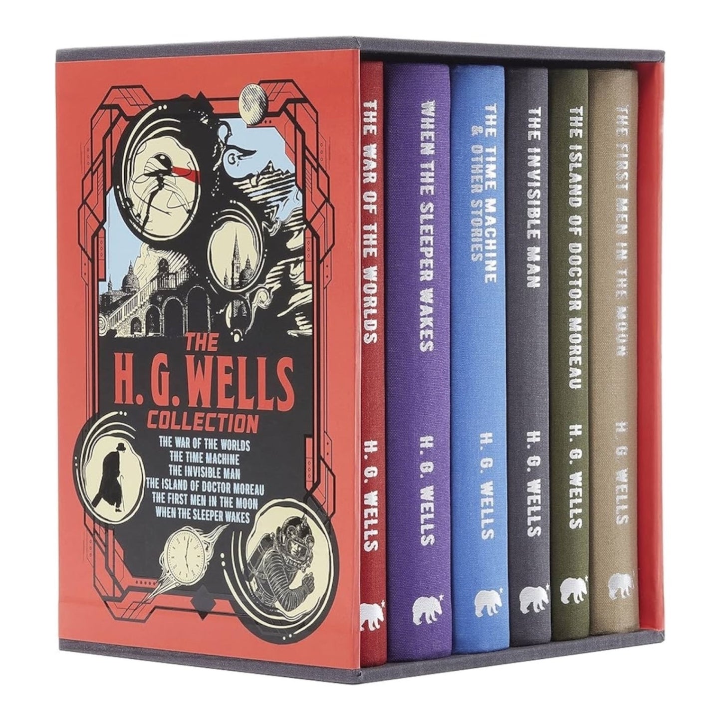 The H. G. Wells Collection (6-Book Hardcover Set)