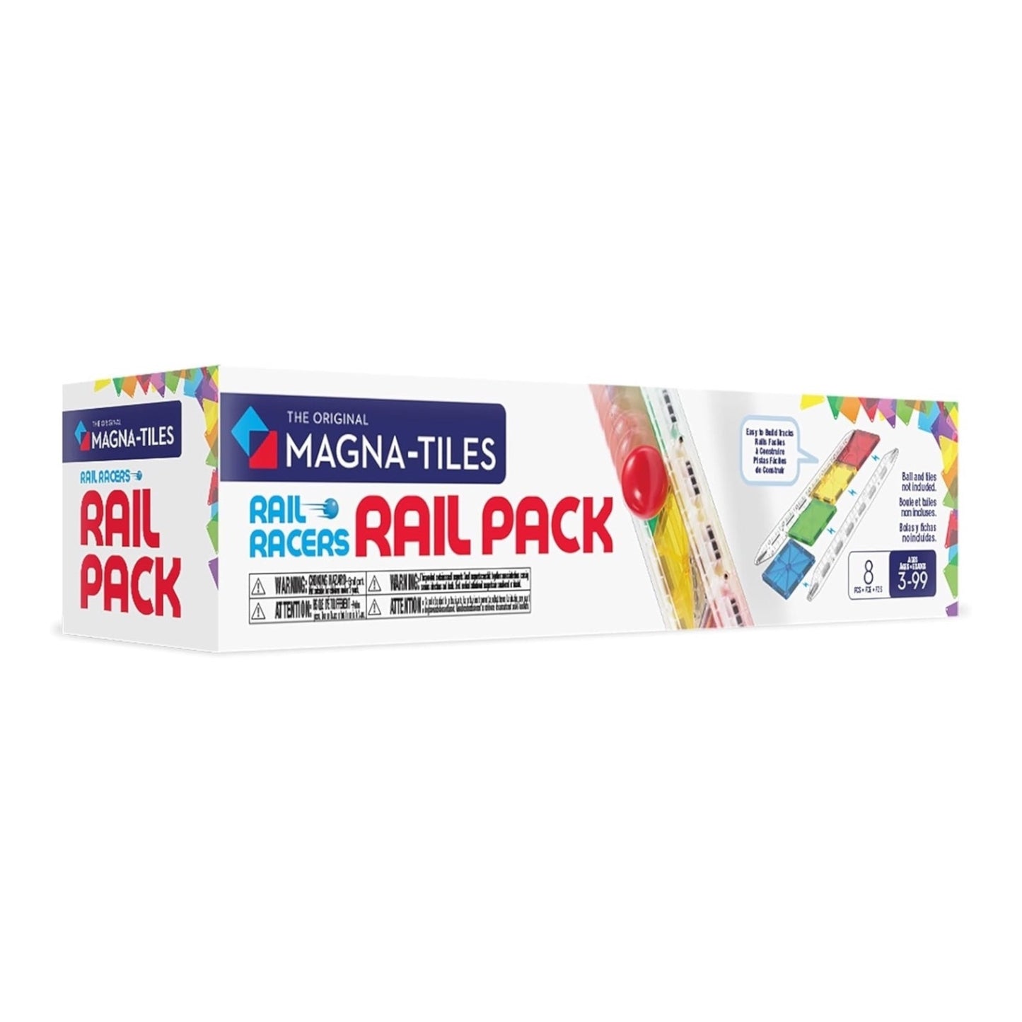 Magna-Tiles Rail Racers Rail Pack