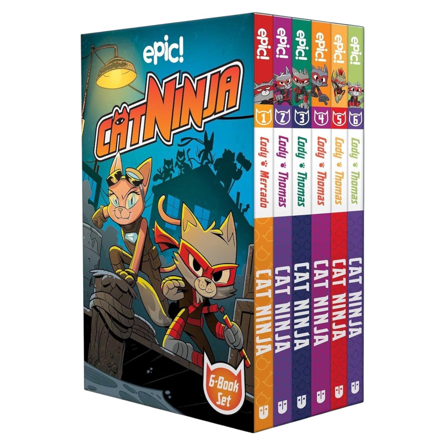 Cat Ninja Box Set (Books 1–6)
