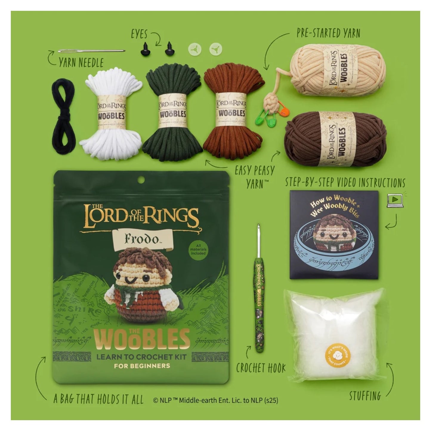 Frodo Crochet Kit