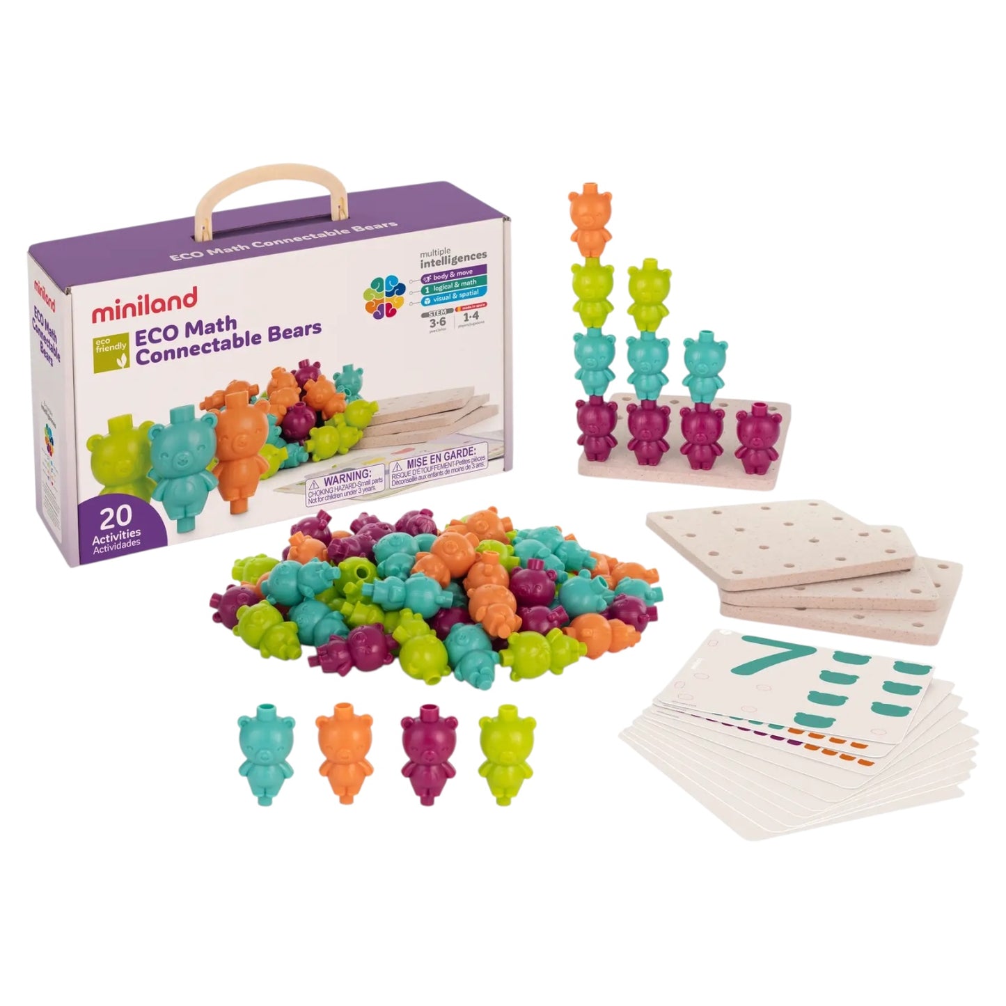 Eco Math Connectable Bears