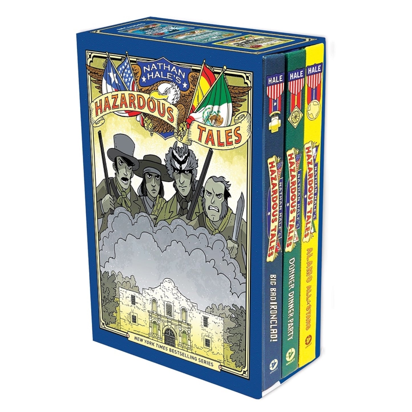 Nathan Hale's Hazardous Tales the 2nd (3 Books)
