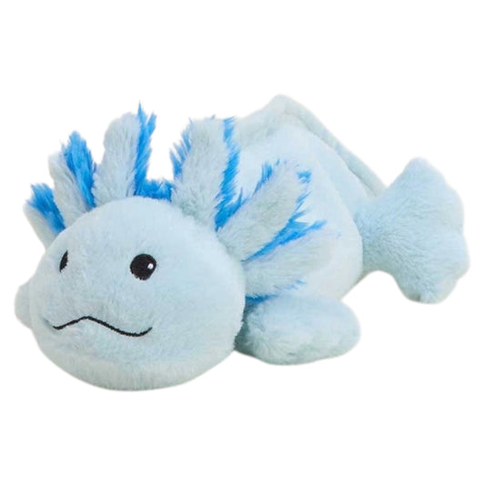 Blue Axolotl Warmies Junior