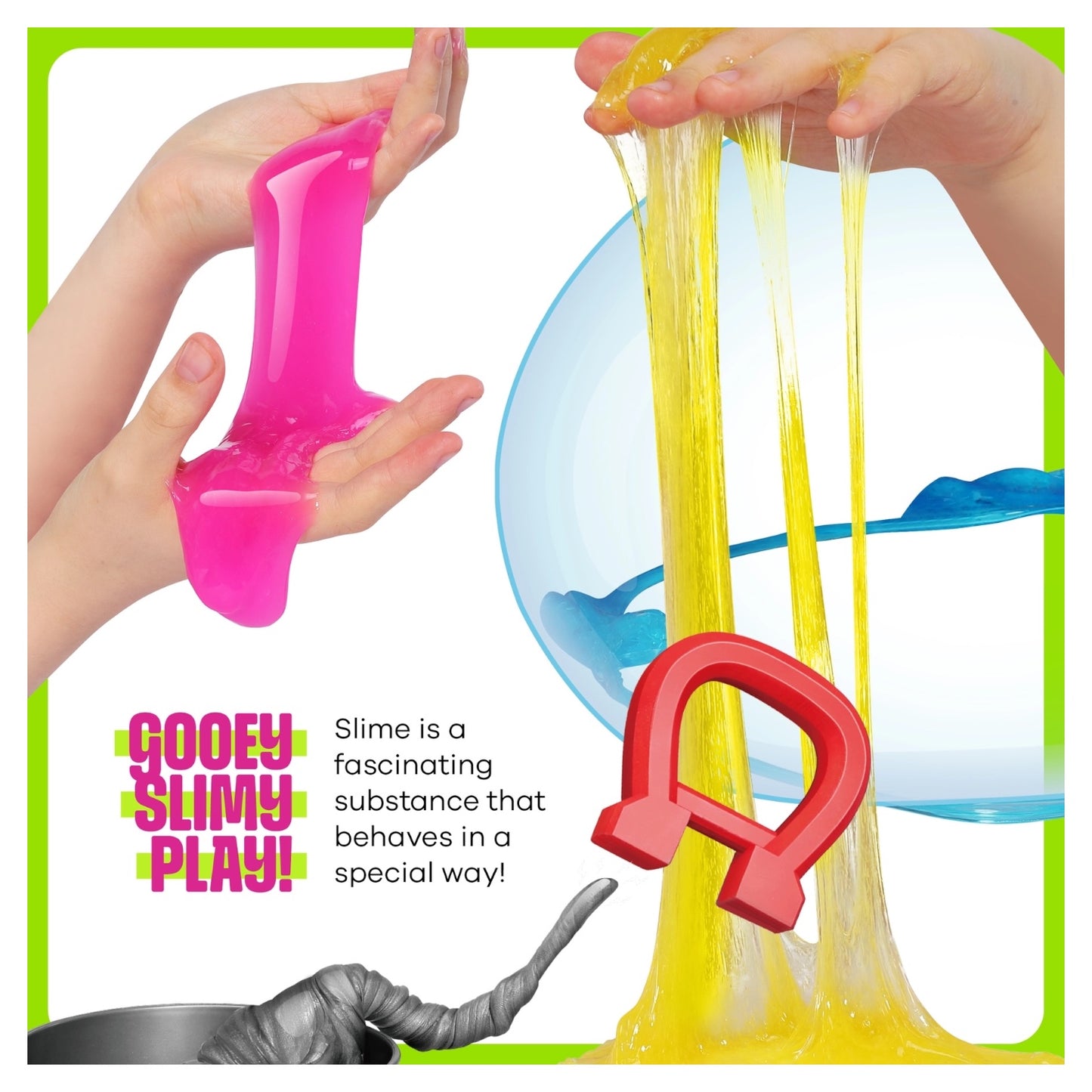 Slime, Putty & Sand Sensory Science Kit