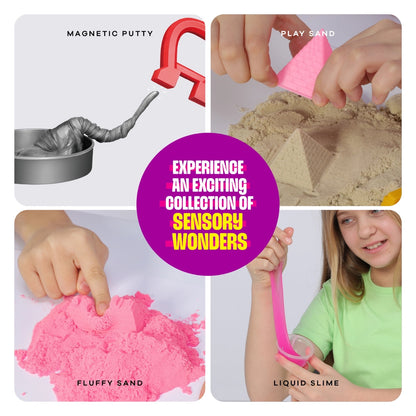 Slime, Putty & Sand Sensory Science Kit