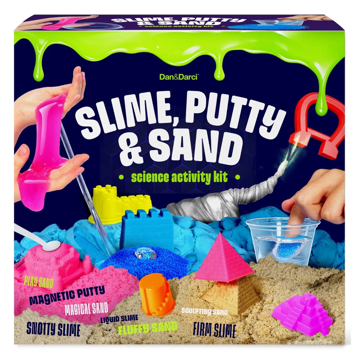Slime, Putty & Sand Sensory Science Kit