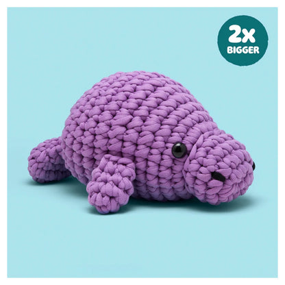 Phyllis the Manatee Extra Squeezy Crochet Kit