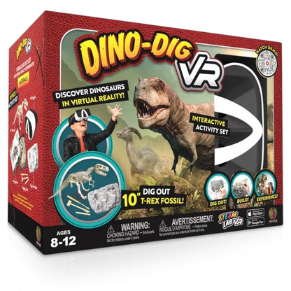 Dino-Dig Virtual Reality Kids Stem Kit