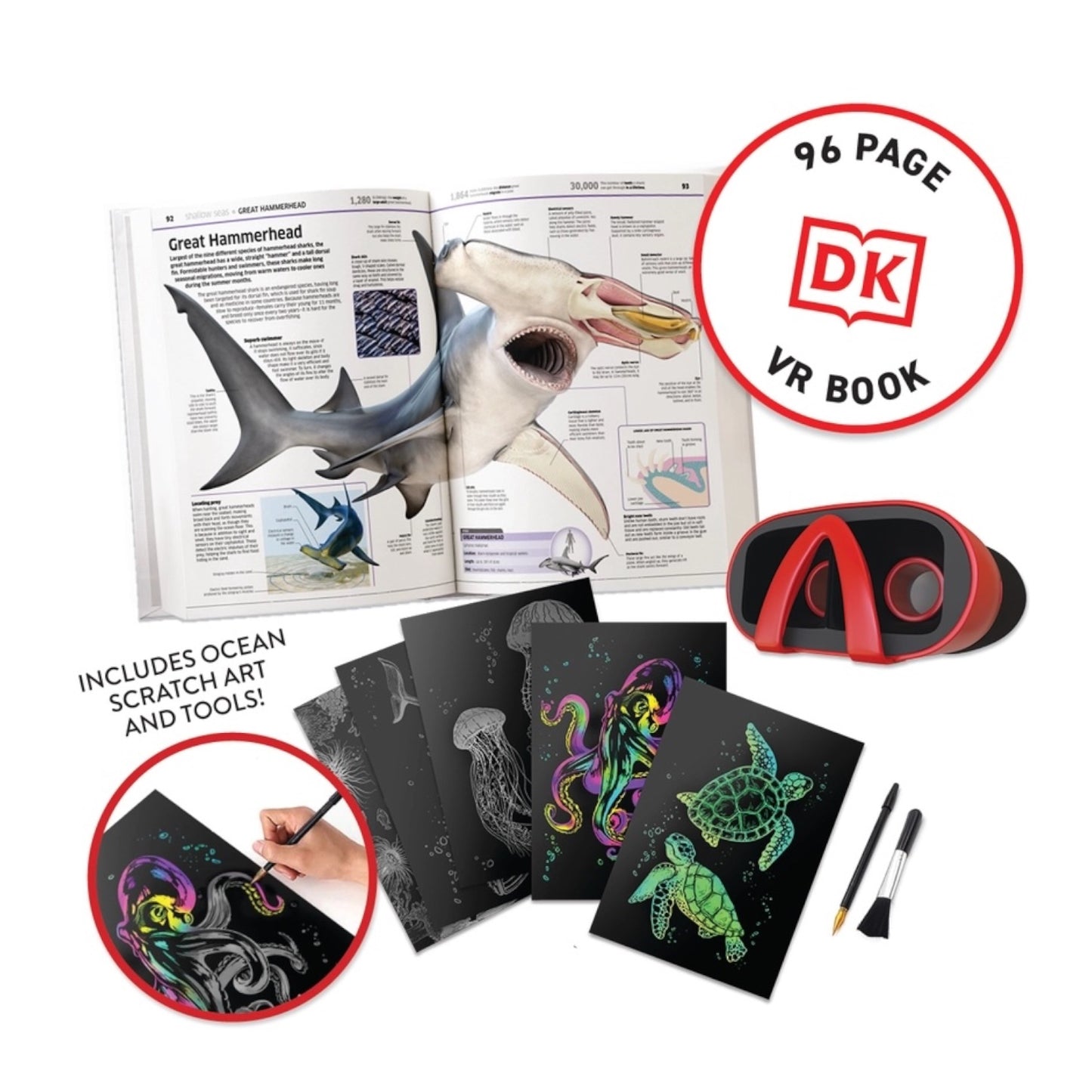 VR Discovery Set w/ DK Book (Oceans)