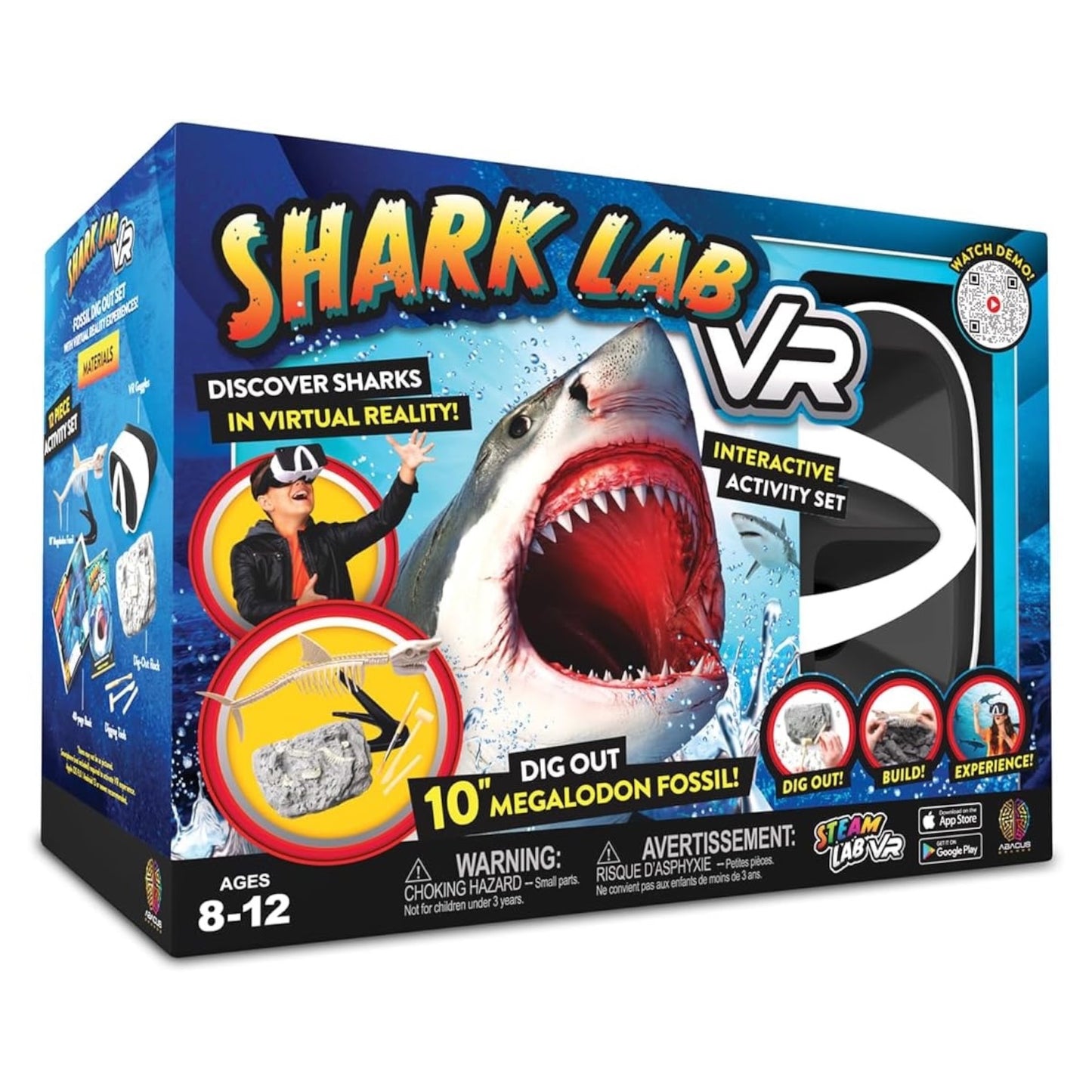 Shark Lab VR w/ Illustrated Interactive VR Book