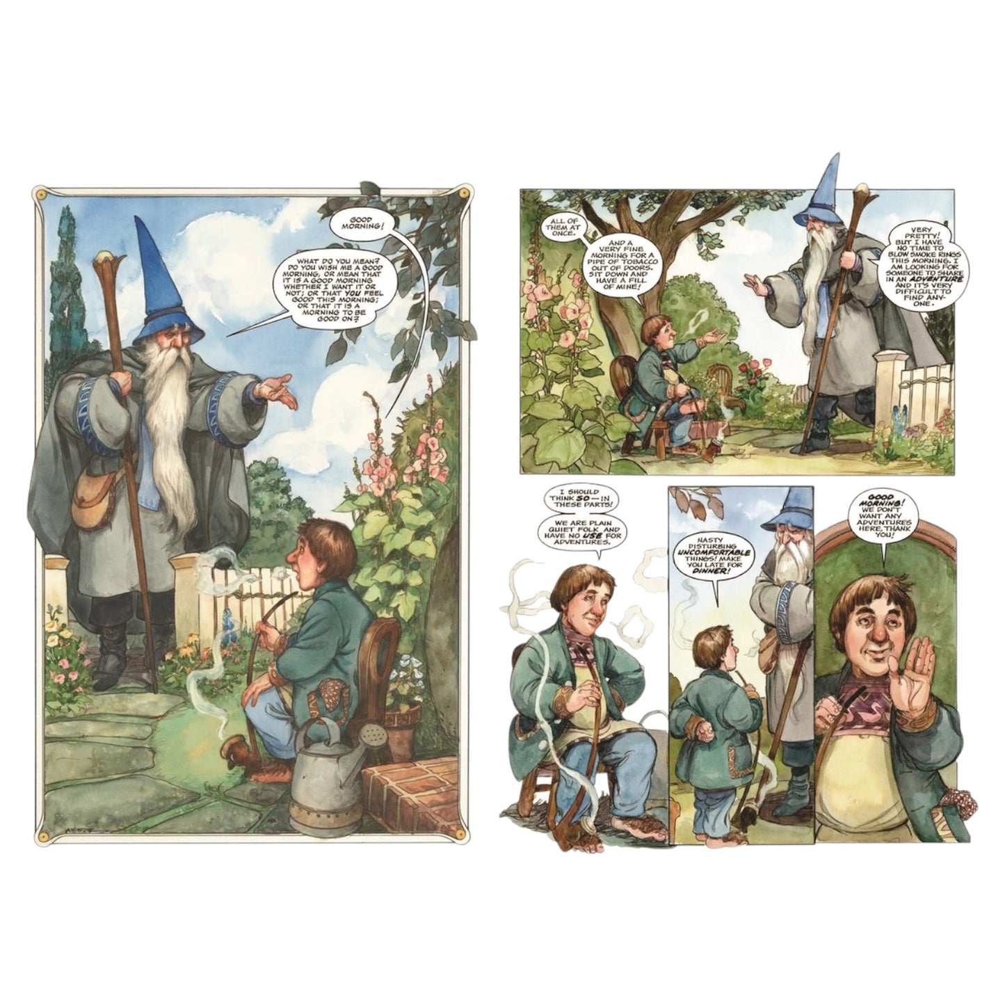 Hobbit: A Graphic Novel Revised/Expanded
