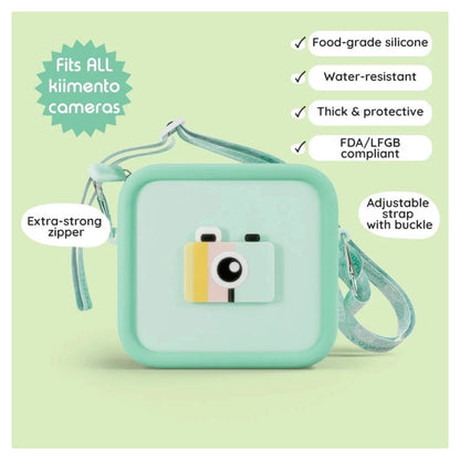 Green Camera Silicone Bag
