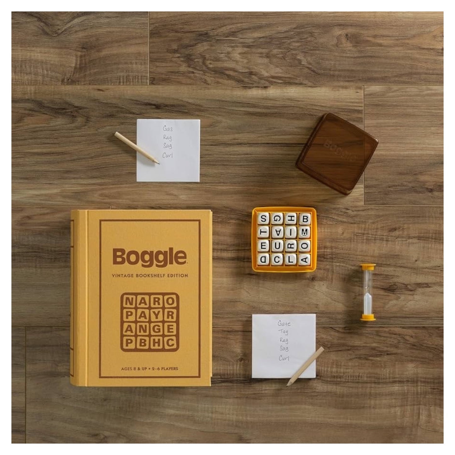Boggle Vintage Bookshelf Edition