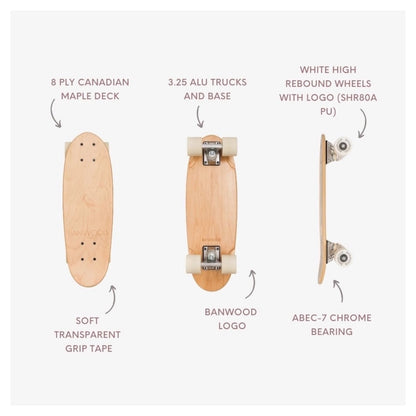 Banwood Skateboard: Nature