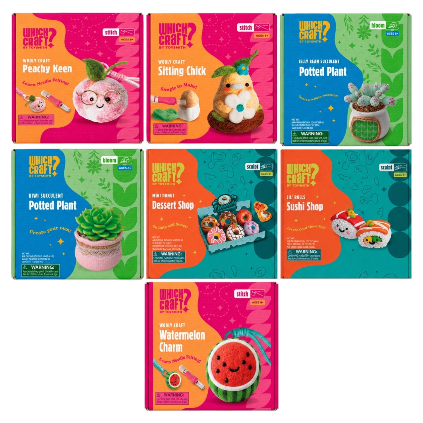 Which Craft STEAM Set (7 Activities)