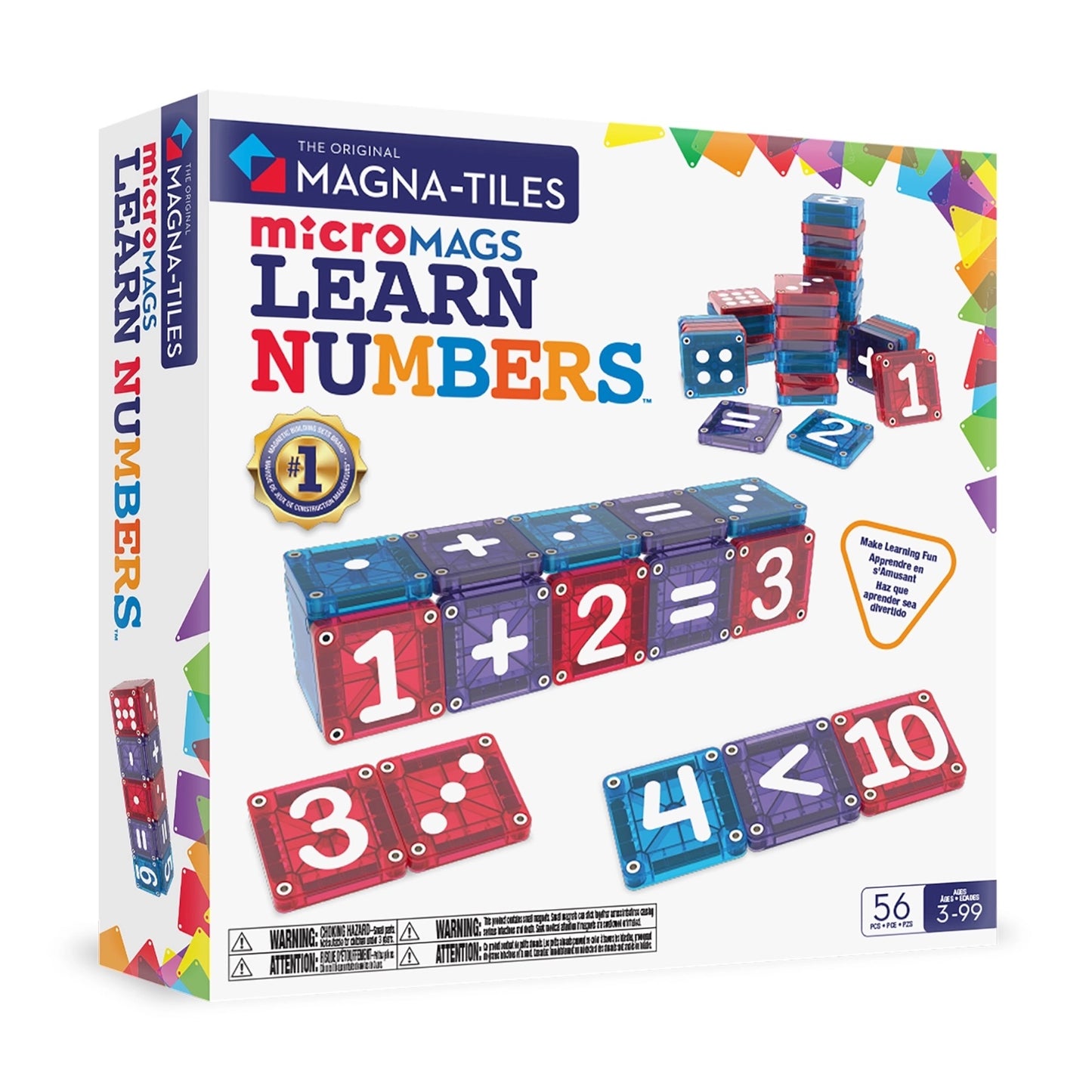 Magna-Tiles Learn Numbers