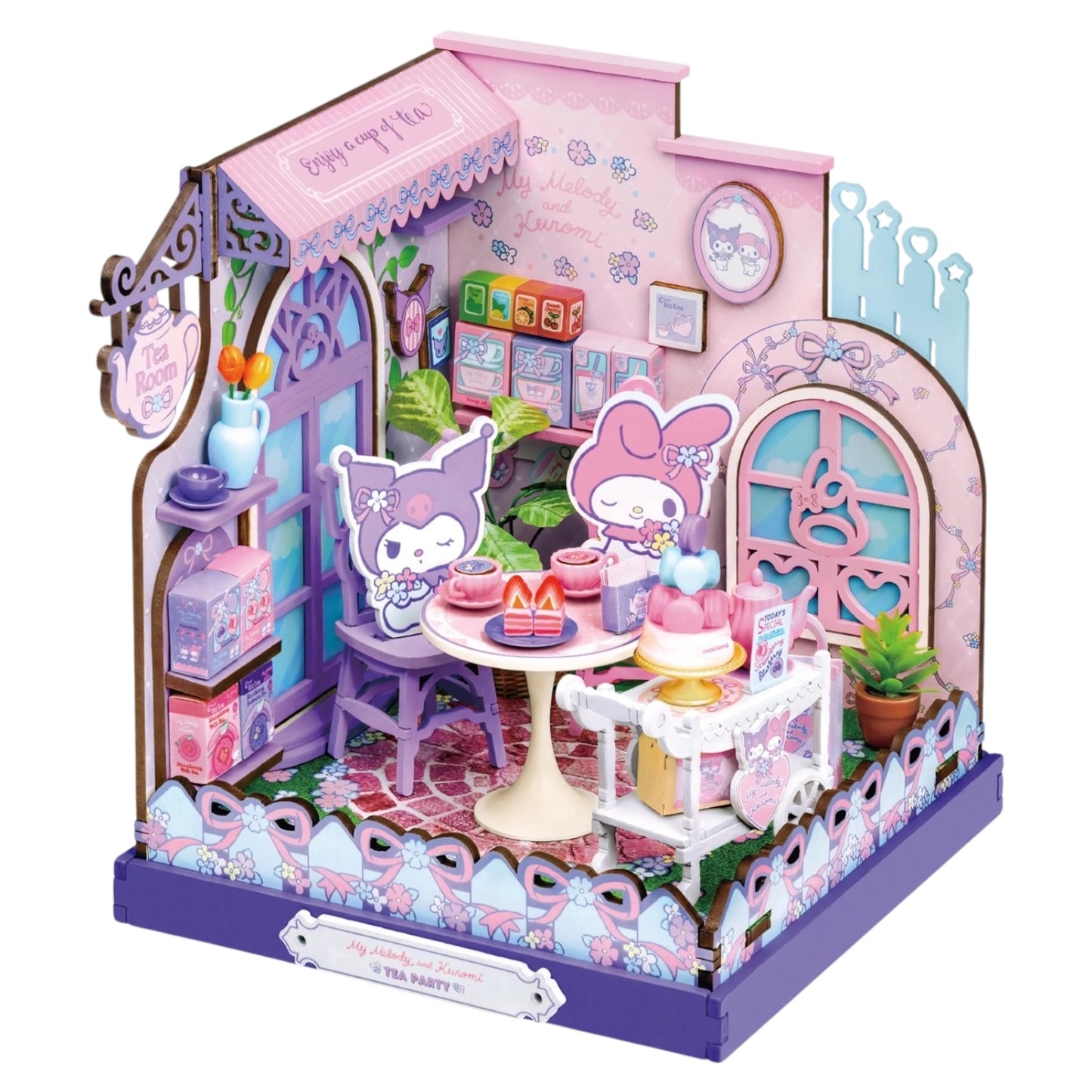 DIY House Kit: My Melody and Kuromi Tea Party