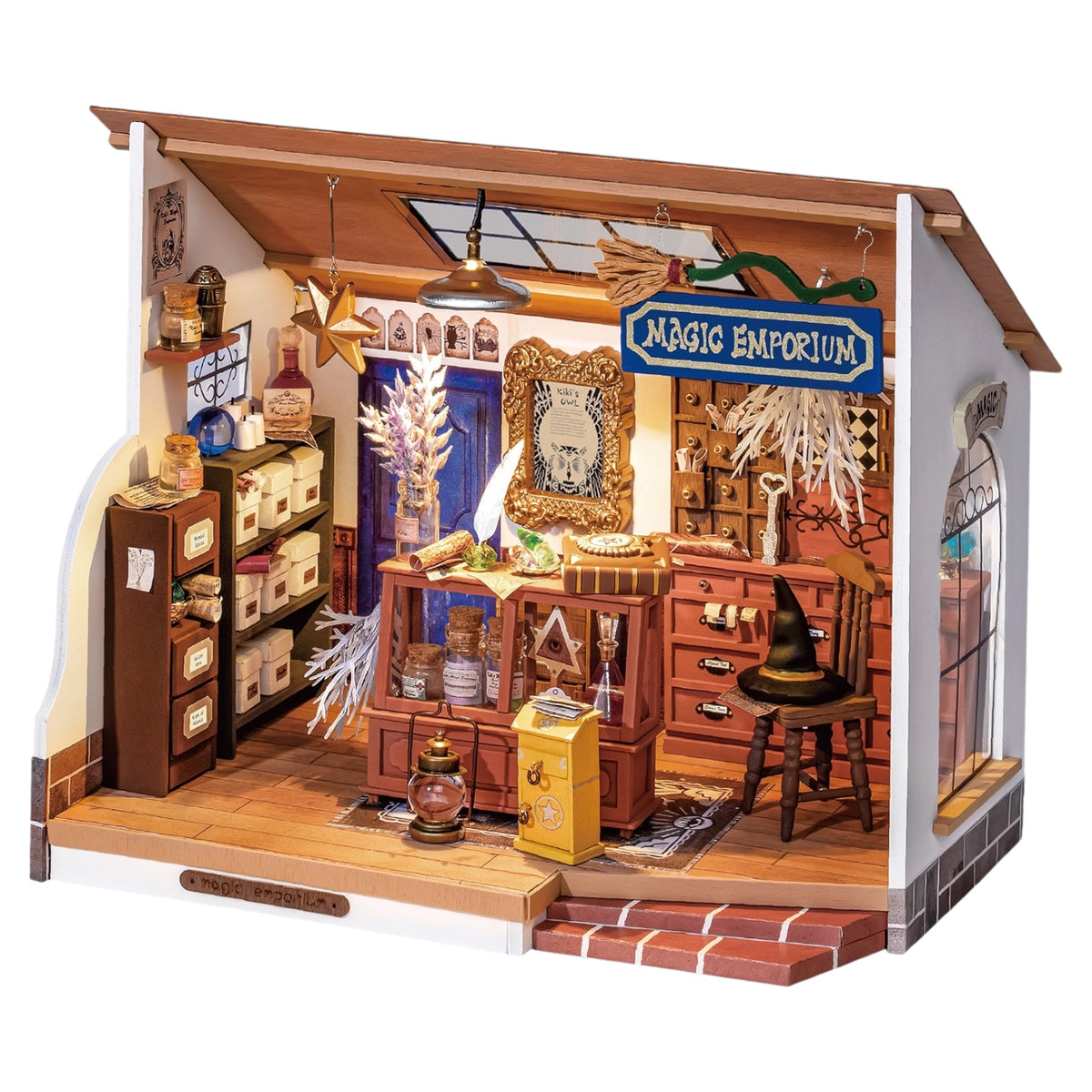 DIY Miniature House Kit: Kiki's Magic Emporium