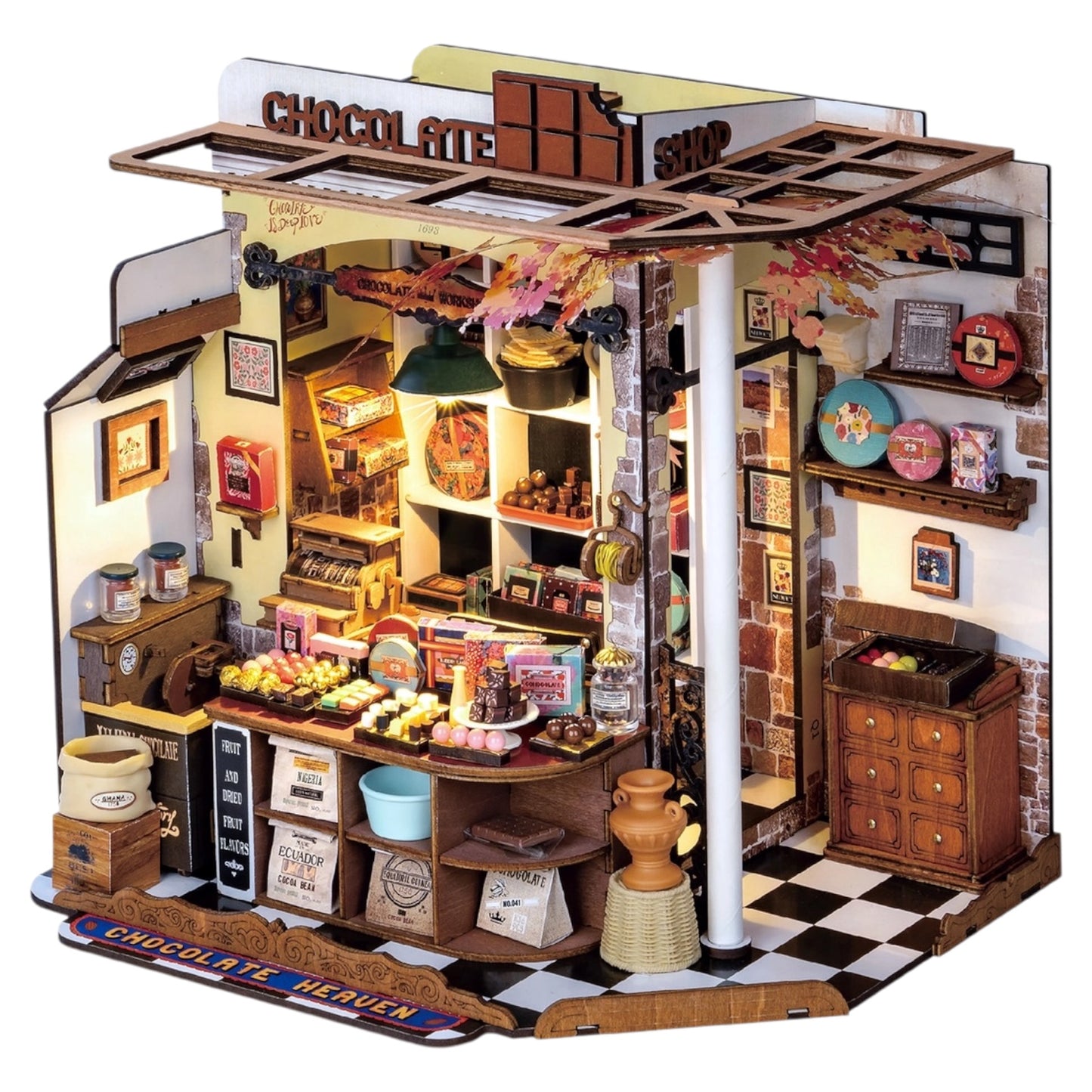 DIY Miniature House Kit: Henry's Chocolate