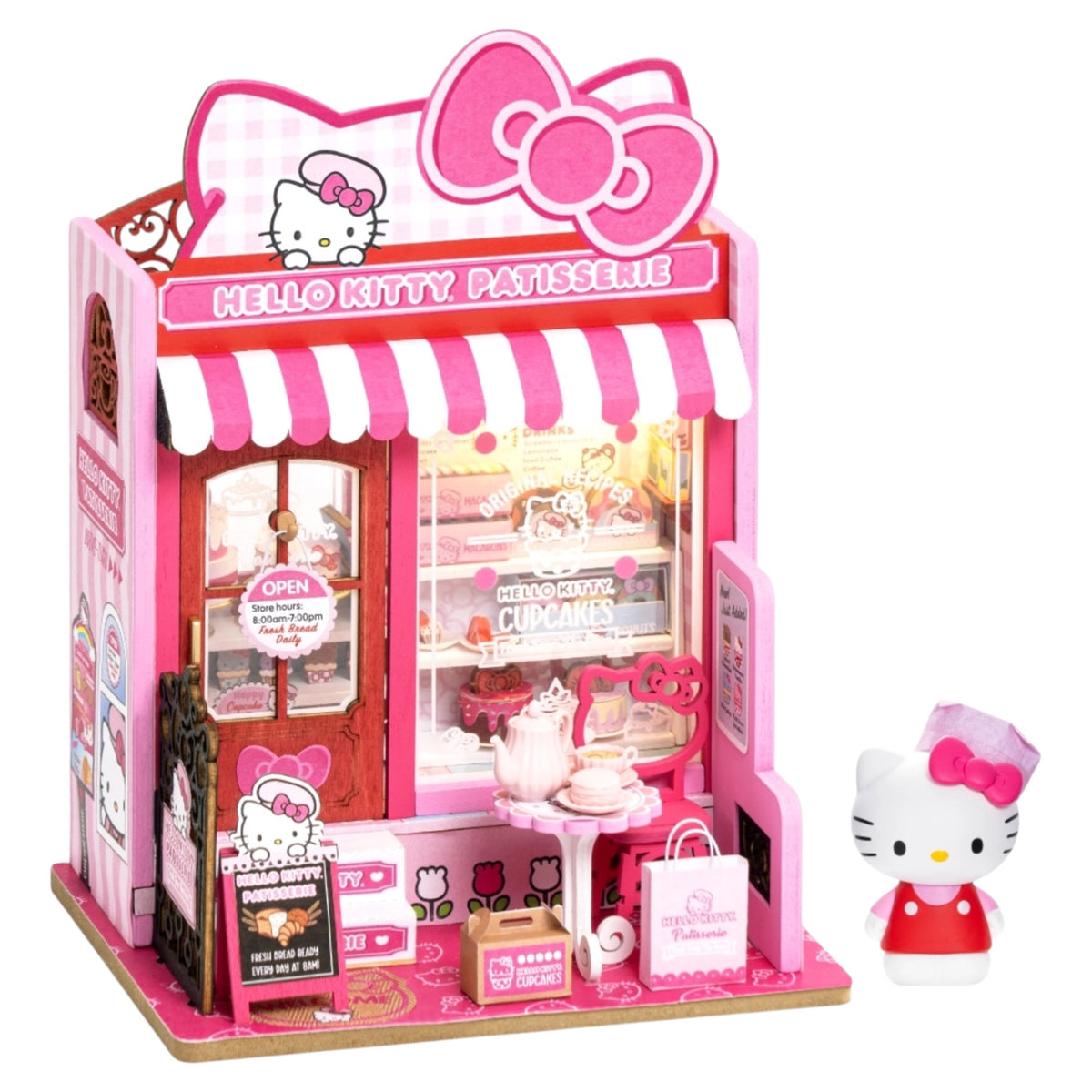 DIY Miniature House Kit: Hello Kitty Patisserie