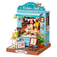 DIY Miniature House Kit: Gelato Stall