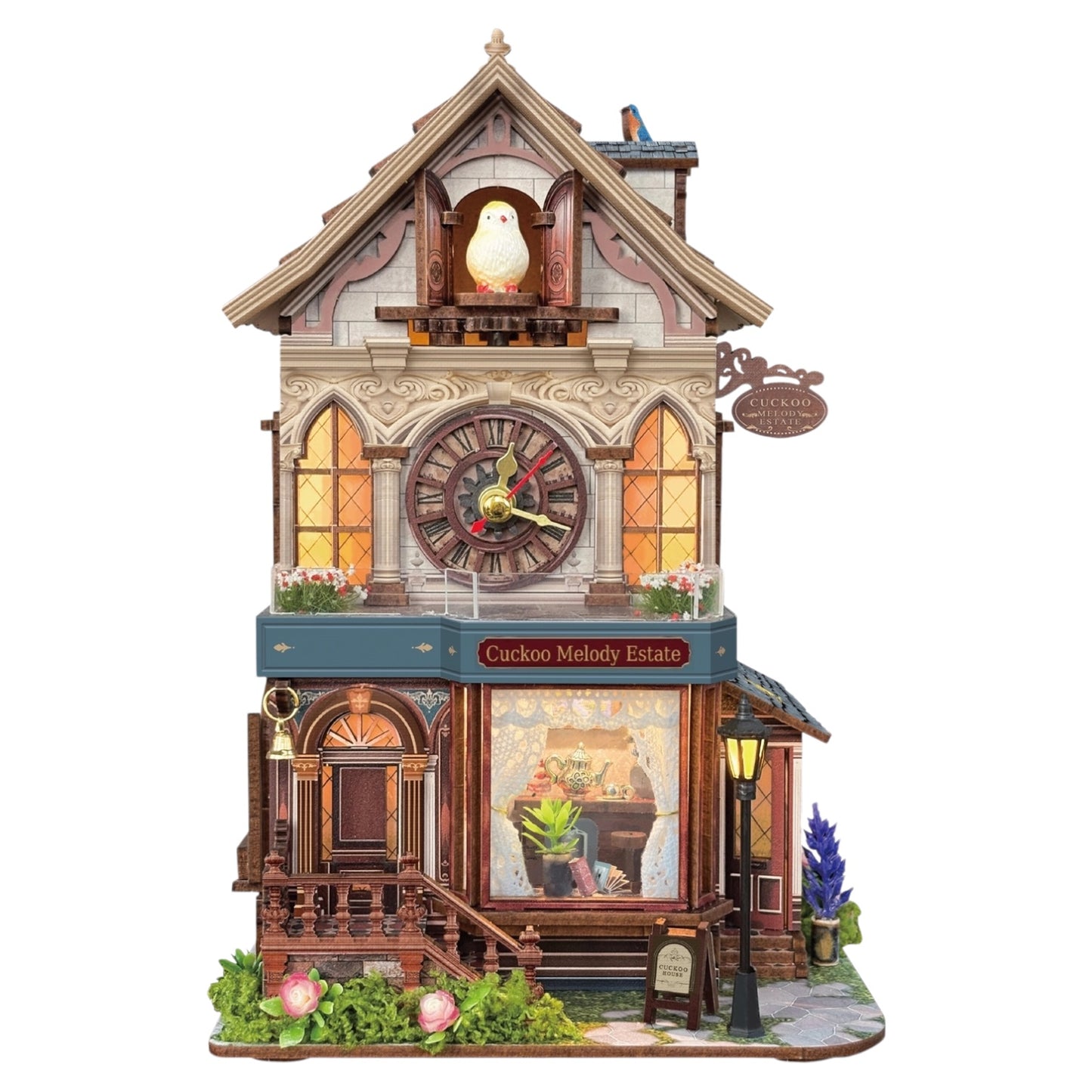 DIY Miniature House Kit: Cuckoo Melody Estate
