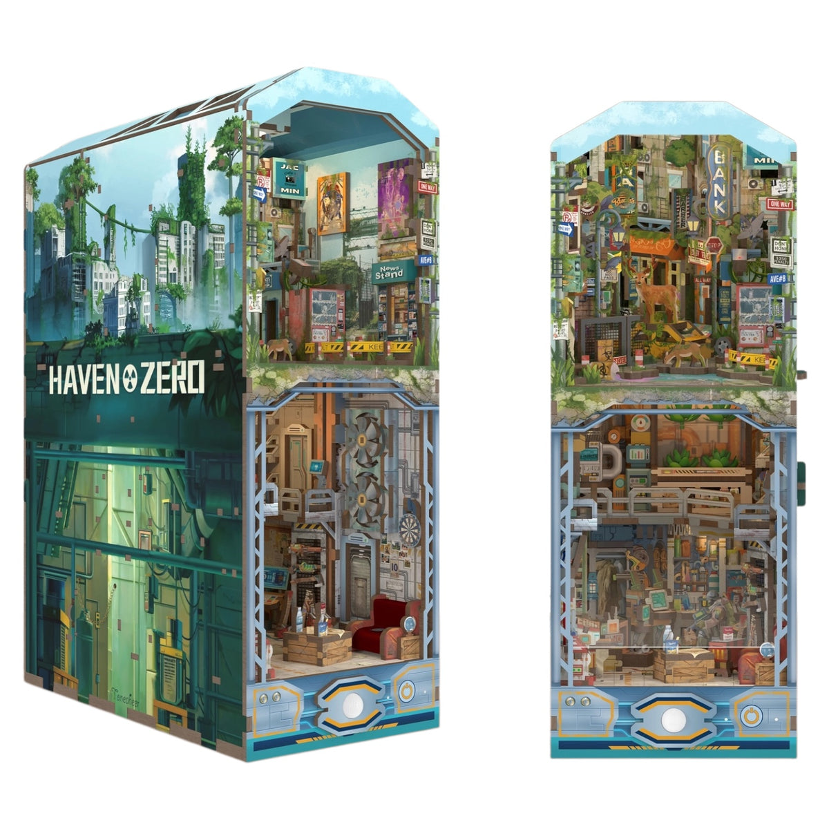 DIY Book Nook Kit: Haven Zero w/ Dust Cover