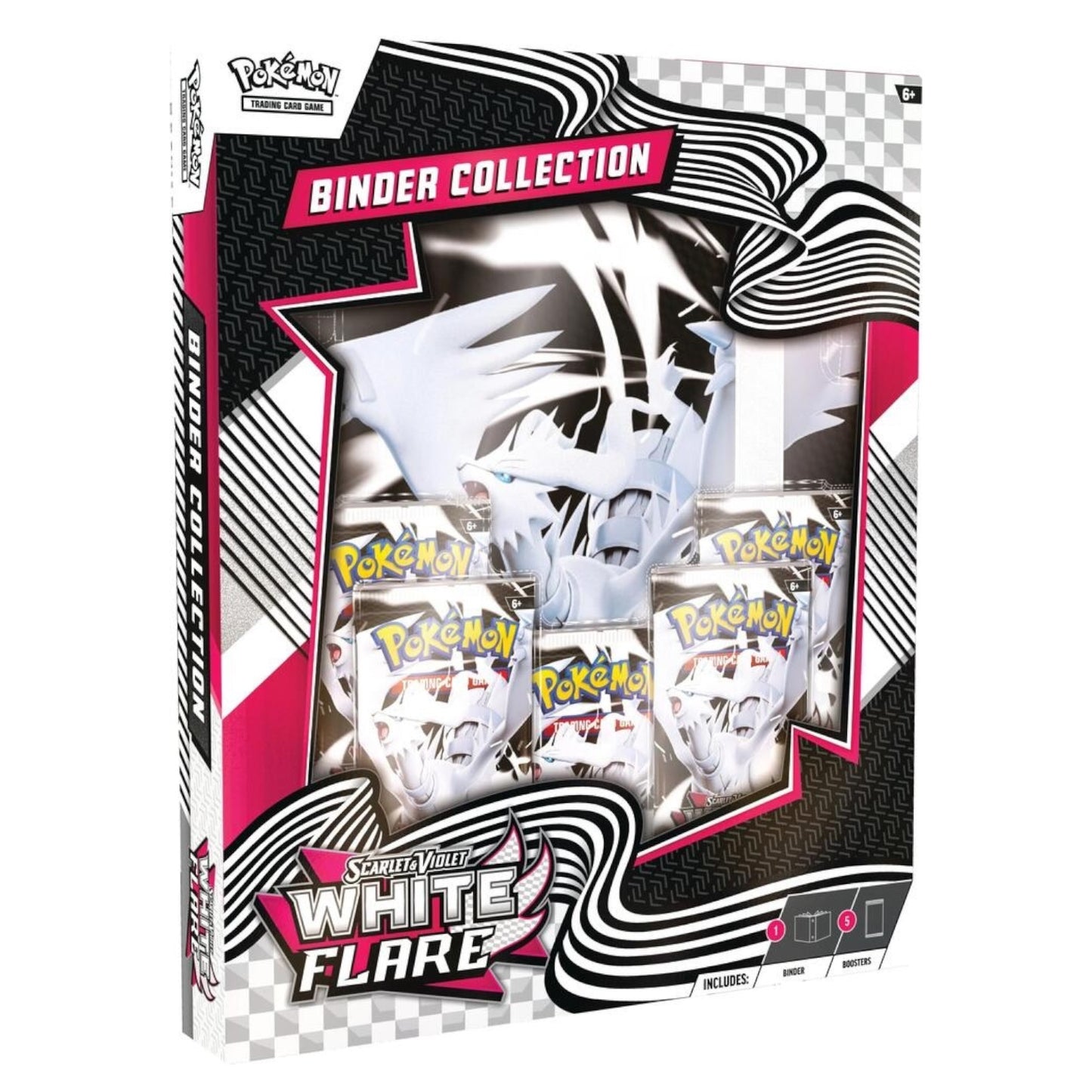 White Flare Binder Collection SV: White Flare (White)