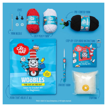 Cat in the Hat Crochet Kit