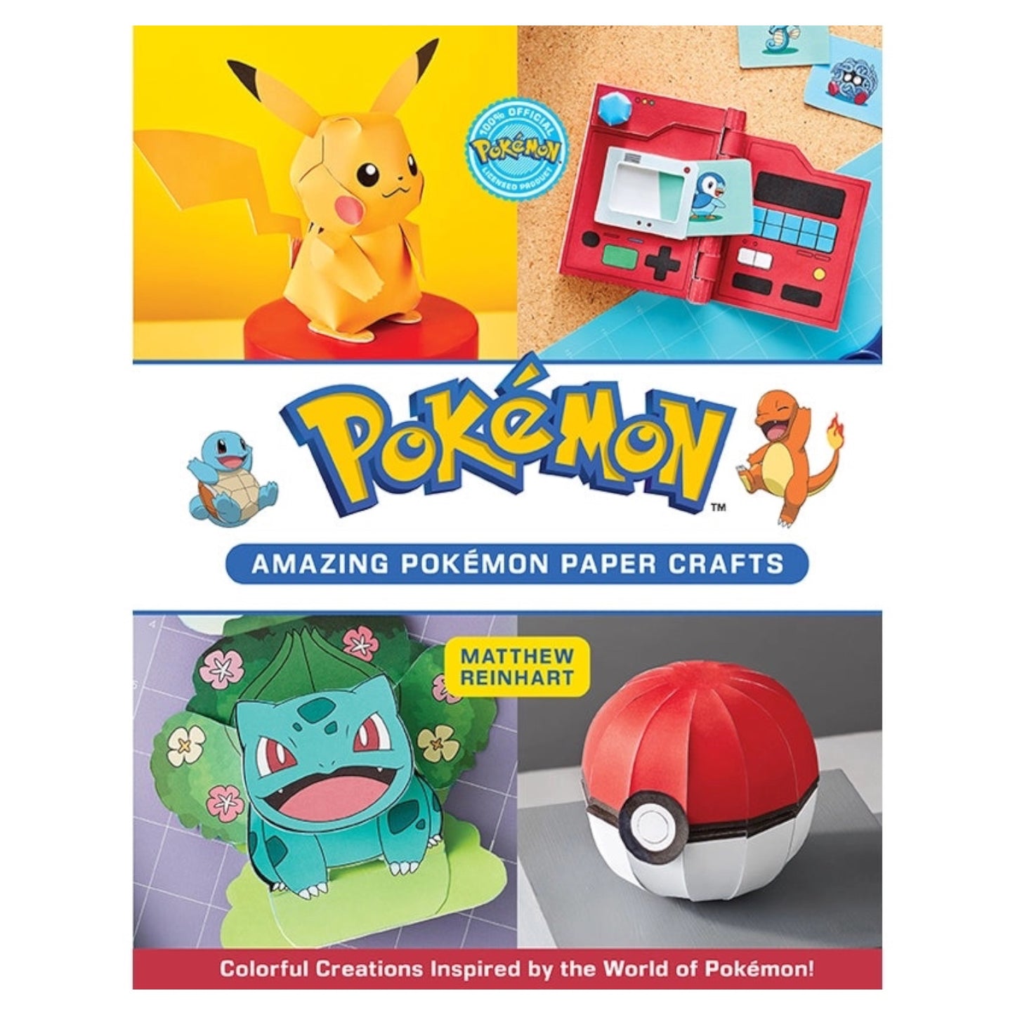 Amazing Pokémon Paper Crafts Book