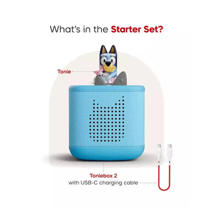 Toniebox 2 Starter Set - Bluey (Sky Blue)