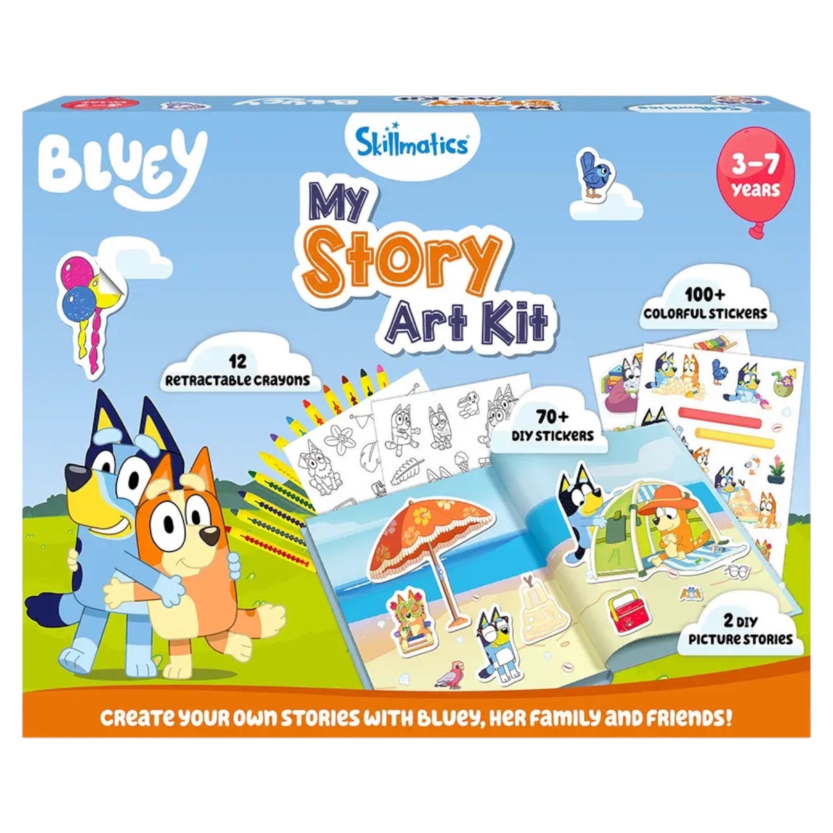 My Storybook Art Kit Bluey