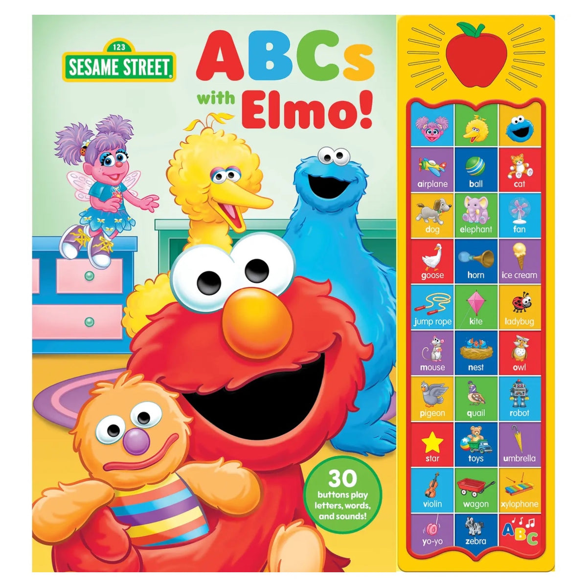 Sesame Street: ABCs with Elmo! Sound Book