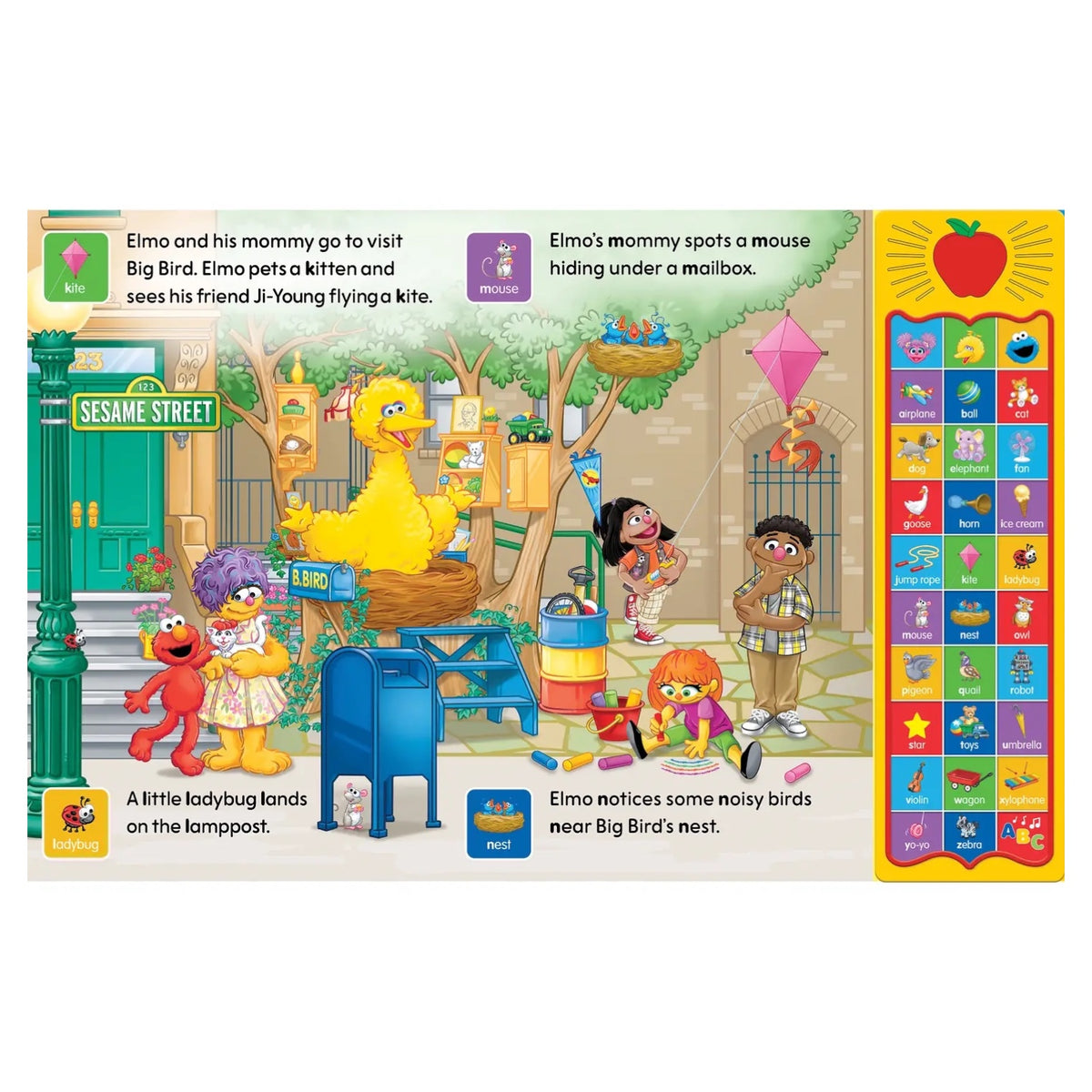 Sesame Street: ABCs with Elmo! Sound Book