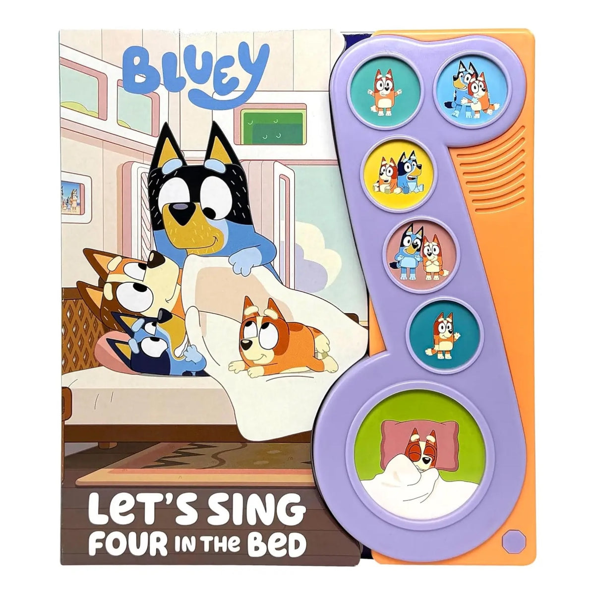 Bluey: Let's Sing Four in the Bed Music Sound Book