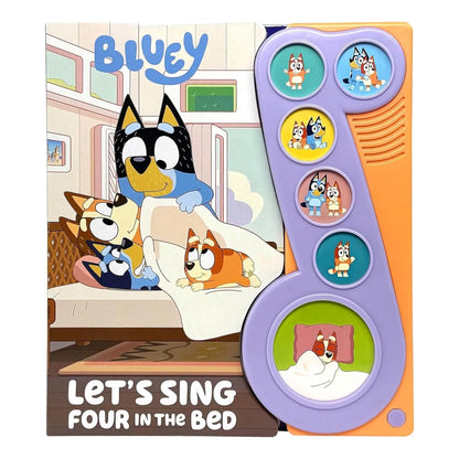 Bluey: Let's Sing Four in the Bed Music Sound Book
